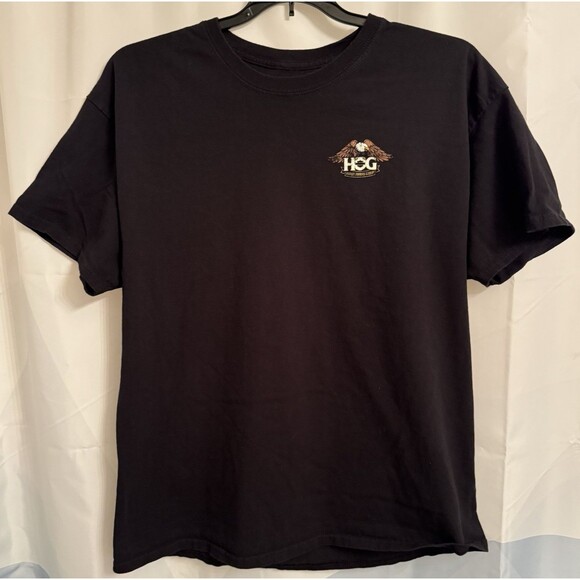Harley Davidson Shirt Men’s XL Black HOG Riding Club Graphic Tee - Picture 1 of 6